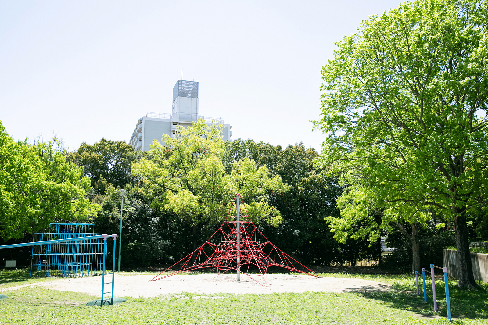 京都府向島ニュータウンの公園