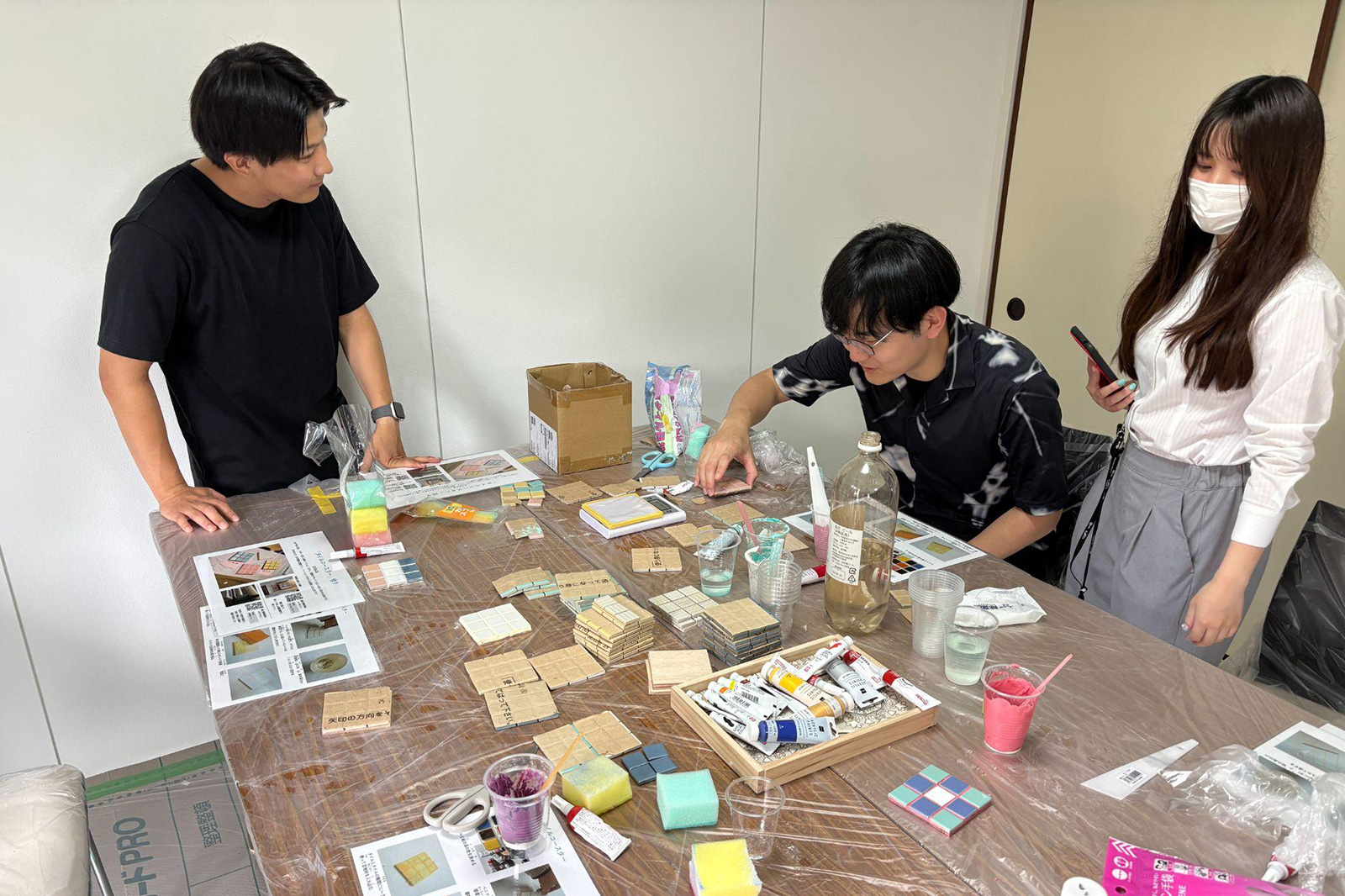 向島市営住宅9街区DIYイベントの様子